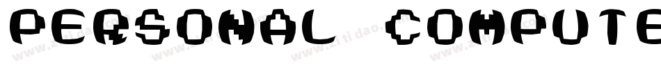 personal computer字体转换